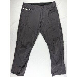 Kuhl Pants Mens 32x32 Gray Konfidant Air Hiking Climbing Lighweight
